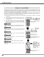 Предварительный просмотр 26 страницы Canon LV-7555 Owner'S Manual