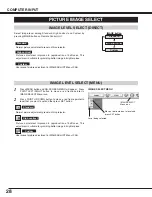 Предварительный просмотр 28 страницы Canon LV-7555 Owner'S Manual