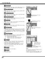 Предварительный просмотр 36 страницы Canon LV-7555 Owner'S Manual