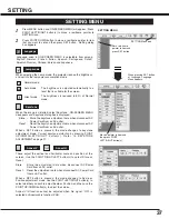 Предварительный просмотр 37 страницы Canon LV-7555 Owner'S Manual