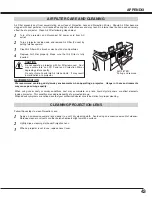 Предварительный просмотр 43 страницы Canon LV-7555 Owner'S Manual