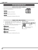 Предварительный просмотр 32 страницы Canon LV-7565 Owner'S Manual