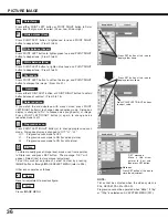 Предварительный просмотр 36 страницы Canon LV-7565 Owner'S Manual