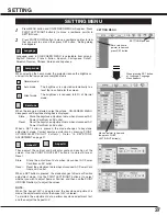 Предварительный просмотр 37 страницы Canon LV-7565 Owner'S Manual