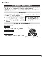 Предварительный просмотр 41 страницы Canon LV-7565 Owner'S Manual