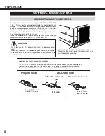 Предварительный просмотр 8 страницы Canon LV-7565F Owner'S Manual