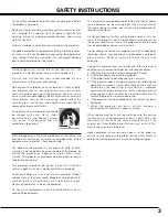 Preview for 3 page of Canon LV-7575 User Manual