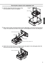 Предварительный просмотр 19 страницы Canon LV-8235 UST Assembly And Installation Manual