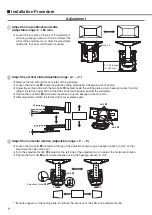 Предварительный просмотр 20 страницы Canon LV-8235 UST Assembly And Installation Manual