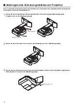 Предварительный просмотр 34 страницы Canon LV-8235 UST Assembly And Installation Manual