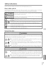 Preview for 3 page of Canon LV-8235 UST Set Up And Operation Manual