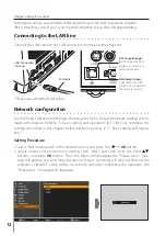 Предварительный просмотр 12 страницы Canon LV-8235 UST Set Up And Operation Manual