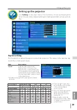 Preview for 39 page of Canon LV-8235 UST Set Up And Operation Manual