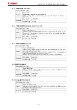 Preview for 12 page of Canon LV-8235 UST Specifications