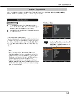 Preview for 35 page of Canon LV-8235 User Manual