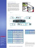 Предварительный просмотр 4 страницы Canon LV-8300 Brochure & Specs