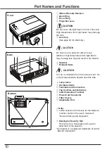 Preview for 10 page of Canon LV-8320 User Manual