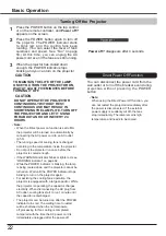 Предварительный просмотр 22 страницы Canon LV-8320 User Manual