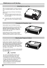 Предварительный просмотр 64 страницы Canon LV-8320 User Manual