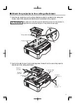 Preview for 17 page of Canon LV-CL20 Assembly And Installation Manual