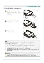 Preview for 24 page of Canon LV-HD420 User Manual