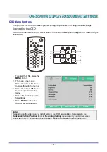 Предварительный просмотр 32 страницы Canon LV-HD420 User Manual