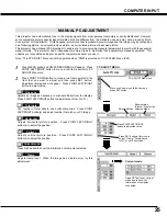 Предварительный просмотр 25 страницы Canon LV-S1 Owner'S Manual