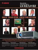 Canon LV-S2 Brochure & Specs preview