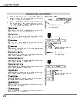 Предварительный просмотр 28 страницы Canon LV-S2 Owner'S Manual