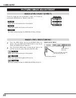 Предварительный просмотр 32 страницы Canon LV-S2 Owner'S Manual