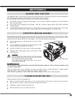 Предварительный просмотр 39 страницы Canon LV-S2 Owner'S Manual