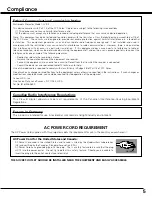 Preview for 5 page of Canon LV S3 - SVGA LCD Projector Owner'S Manual