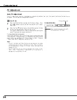 Preview for 24 page of Canon LV S3 - SVGA LCD Projector Owner'S Manual