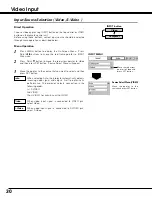 Preview for 30 page of Canon LV S3 - SVGA LCD Projector Owner'S Manual