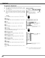 Preview for 34 page of Canon LV S3 - SVGA LCD Projector Owner'S Manual