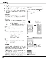 Preview for 36 page of Canon LV S3 - SVGA LCD Projector Owner'S Manual