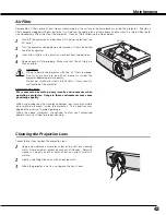 Предварительный просмотр 43 страницы Canon LV S3 - SVGA LCD Projector Owner'S Manual