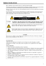 Preview for 3 page of Canon LV-S300 User Manual