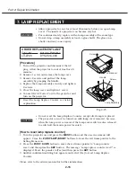 Предварительный просмотр 40 страницы Canon LV-S3E/D78-5423 Service Manual