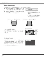 Предварительный просмотр 22 страницы Canon LV-S4 Owner'S Manual