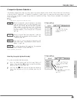 Предварительный просмотр 25 страницы Canon LV-S4 Owner'S Manual