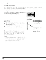 Предварительный просмотр 26 страницы Canon LV-S4 Owner'S Manual