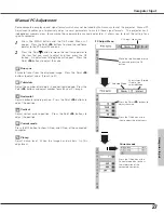 Предварительный просмотр 27 страницы Canon LV-S4 Owner'S Manual