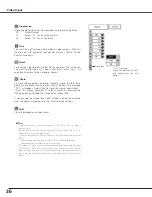 Предварительный просмотр 36 страницы Canon LV-S4 Owner'S Manual