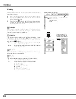 Предварительный просмотр 38 страницы Canon LV-S4 Owner'S Manual