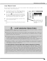 Предварительный просмотр 49 страницы Canon LV-S4 Owner'S Manual