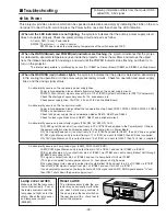 Предварительный просмотр 39 страницы Canon LV-S4 Service Manual