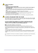 Preview for 8 page of Canon LV-WX300UST User Manual