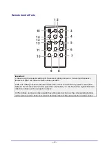 Preview for 23 page of Canon LV-WX300UST User Manual