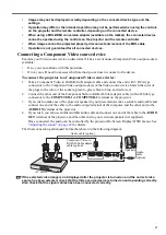 Предварительный просмотр 27 страницы Canon LV-WX320 User Manual